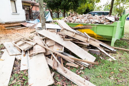 House clearance team preparing to clear a home in Hoddesdon